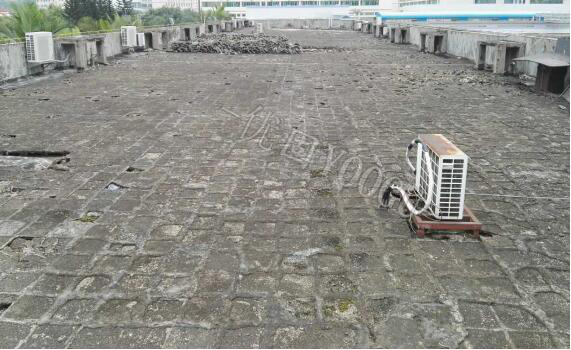 屋顶混凝土防水实拍