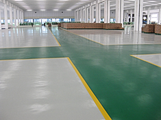 Epoxy flat coating
