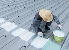 Steel structure waterproof