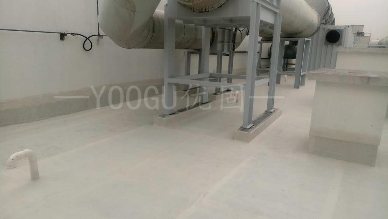 Roofing shot after construction