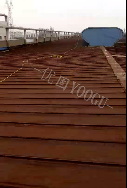 锈蚀屋面实拍