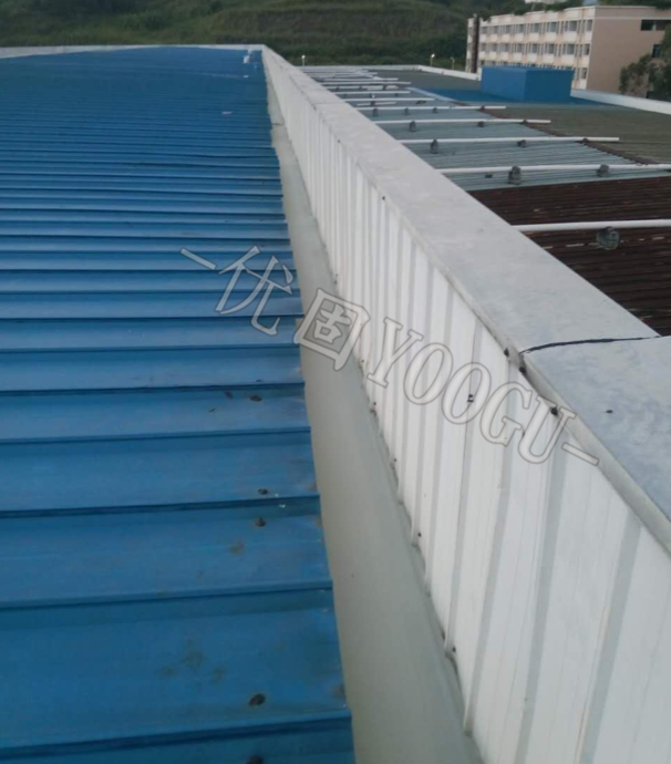 水槽防水施工完成